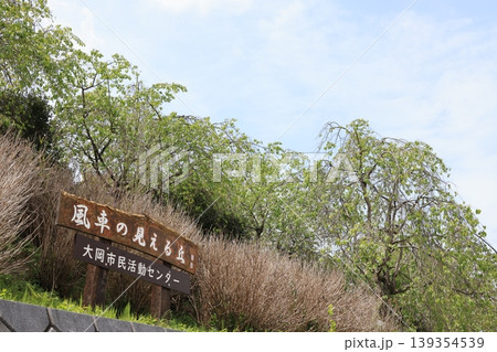 東松山市大岡市民活動センターの風車の見える丘 139354539