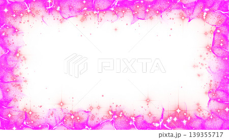 Glitter particle frame effect purple Glitter particle frame effect purple 139355717