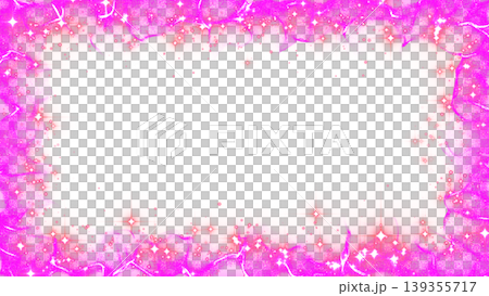 Glitter particle frame effect purple Glitter particle frame effect purple 139355717