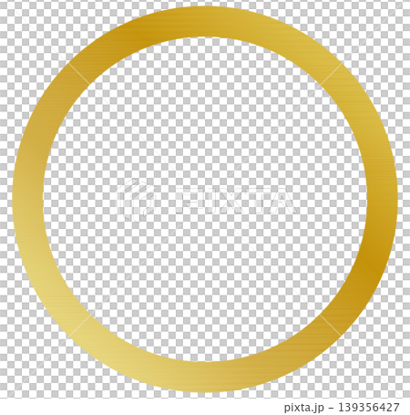 Simple gold circle Simple gold circle 139356427
