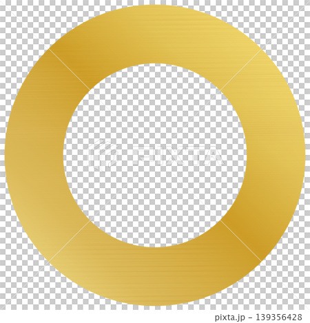 Simple gold circle Simple gold circle 139356428