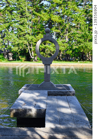天橋立 智恩寺 智恵の輪燈籠(京都府宮津市) 天橋立 智恩寺 智恵の輪燈籠(京都府宮津市) 139356904