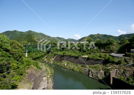 三重県多気郡大台町_三瀬谷ダムから東側風景1_2025年5月 三重県多気郡大台町_三瀬谷ダムから東側風景1_2025年5月 139357028