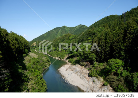 三重県多気郡大台町_舟木橋から東側風景2_2025年5月 三重県多気郡大台町_舟木橋から東側風景2_2025年5月 139357539