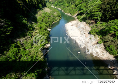 三重県多気郡大台町_舟木橋から東側風景5_2025年5月 139357542