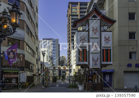 名古屋市街　御園商店街　からくり人形白浪五人男　愛知県名古屋市 139357590