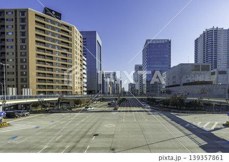 名古屋駅　桜通　日銀前交差点　愛知県名古屋市 139357861