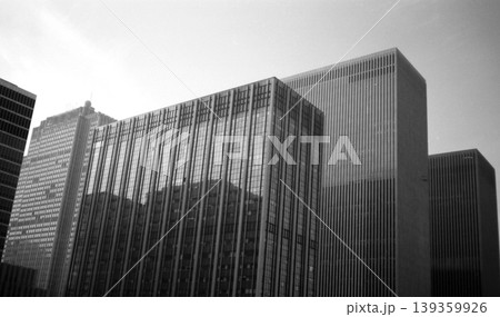 古写真 1982年9月 ニューヨーク、マンハッタンの高層ビル 古写真 1982年9月 ニューヨーク、マンハッタンの高層ビル 139359926