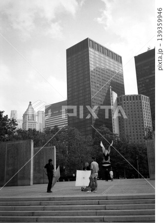 古写真 1982年9月 ニューヨーク、マンハッタンのバッテリーパークの風景 古写真 1982年9月 ニューヨーク、マンハッタンのバッテリーパークの風景 139359946
