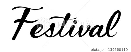 Festivalの手書き文字 Festivalの手書き文字 139360110
