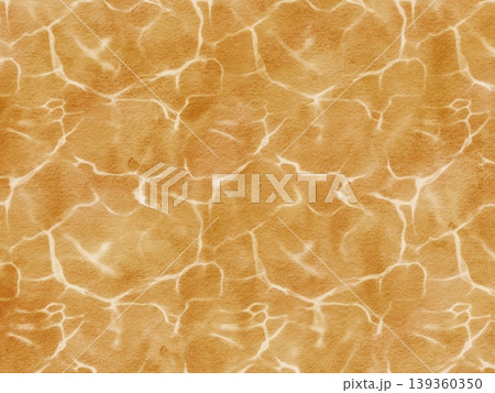 A soft, smooth beige water ripples texture resemble sunlight reflections on water, against a warm palette of amber, honey and gold tones textured background. A soft, smooth beige water ripples texture resemble sunlight reflections on water, against a warm palette of amber, honey and gold tones textured background. 139360350