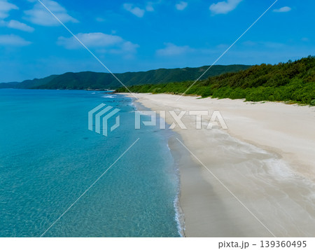 奄美大島　赤尾木東海岸　空撮 139360495