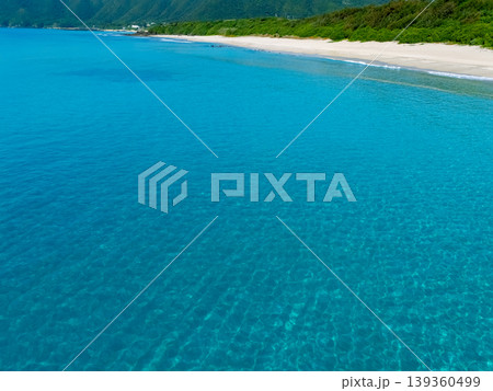 奄美大島　赤尾木東海岸　空撮 139360499