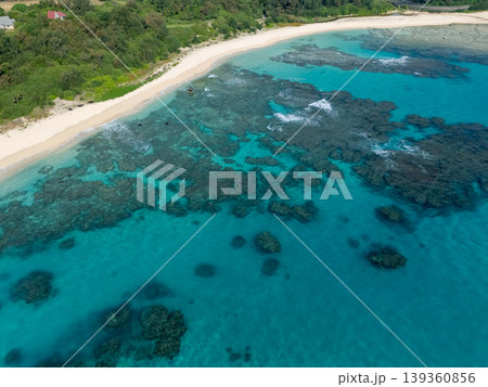 奄美大島　土盛海岸　空撮 139360856