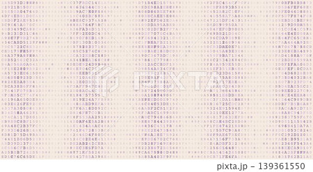 Pentagonal Data Arrays - Five Columns of Structured Binary Logic in Grayscale 139361550