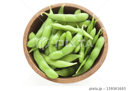 茹でた枝豆 139361683