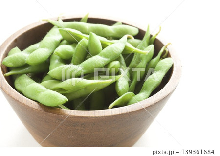 茹でた枝豆 139361684