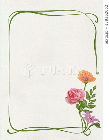 flower frame 030 flower frame 030 139362052