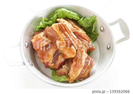 下味をつけたスペアリブ 下味をつけたスペアリブ 139362066
