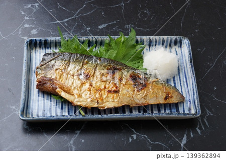 塩さば焼き 塩さば焼き 139362894