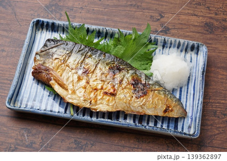 塩さば焼き 塩さば焼き 139362897