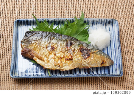 塩さば焼き 塩さば焼き 139362899