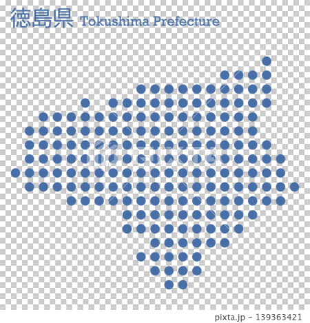 日本向量插圖地圖素材:德島縣地圖 日本向量插圖地圖素材:德島縣地圖 139363421