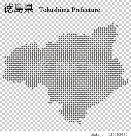 日本向量插圖地圖素材:德島縣地圖 日本向量插圖地圖素材:德島縣地圖 139363422