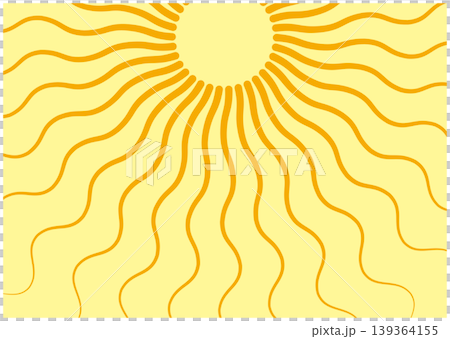 Wavy radial 2-2 back yellow 139364155