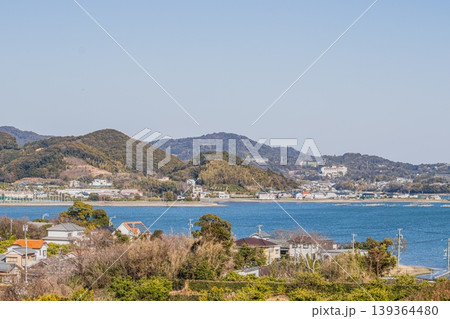 浜松市の三ヶ日と猪鼻湖の風景(静岡県) 浜松市の三ヶ日と猪鼻湖の風景(静岡県) 139364480