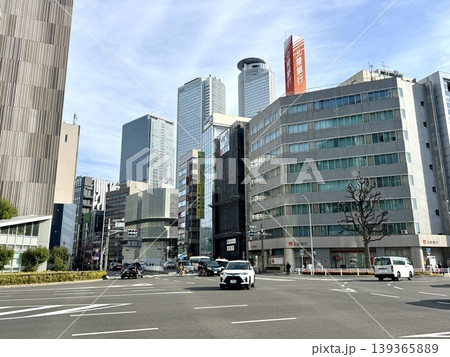 朝の名古屋の街並み　大閣 139365889