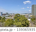 岡崎城天守閣から見下ろした岡崎市の街並み 139365935