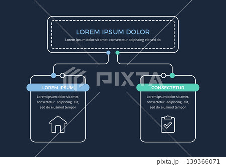 Modern Hierarchy Flowchart Infographic Template Modern Hierarchy Flowchart Infographic Template 139366071