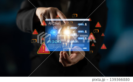 AI Chat Risk Alert and Conversation Warning. Corpus 139366880