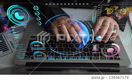Global network connection interface show worldwide digital communication Thunk Global network connection interface show worldwide digital communication Thunk 139367178