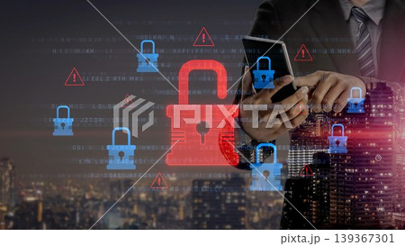 Cybersecurity Breach Highlighting Data Vulnerability Marrow Cybersecurity Breach Highlighting Data Vulnerability Marrow 139367301