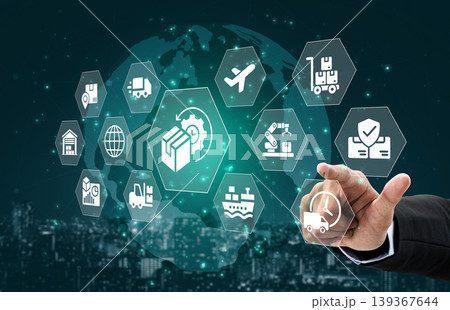 Digital Transformation in Logistics and Supply Chain Management with Global Connectivity and Innovative Technology Concepts Ledger Digital Transformation in Logistics and Supply Chain Management with Global Connectivity and Innovative Technology Concepts Ledger 139367644