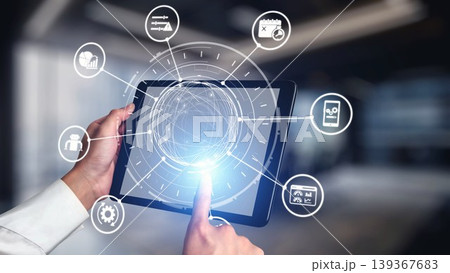 Predictive maintenance icons for industrial automation and smart factory Gist Predictive maintenance icons for industrial automation and smart factory Gist 139367683