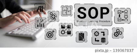 Standard Operating Procedure (SOP) and process automation concept Parse 139367837