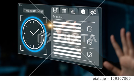 Smart time management and task scheduling dashboard Parse 139367869