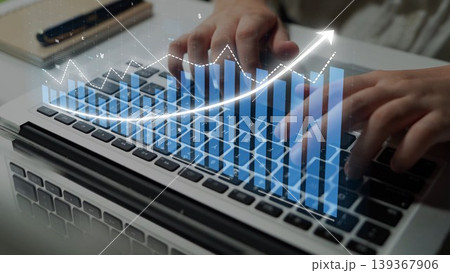 Dynamic Business Growth Concept with Hands Typing on Laptop Surrounded by Graphs and Data Visualizations Showing upward Trends and Progression Copula Dynamic Business Growth Concept with Hands Typing on Laptop Surrounded by Graphs and Data Visualizations Showing upward Trends and Progression Copula 139367906