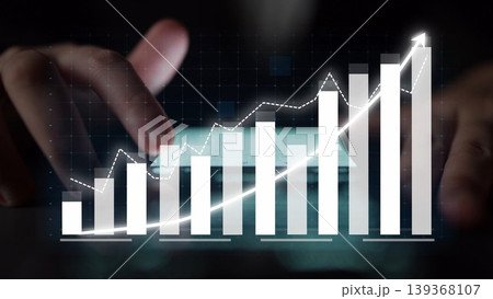 Business Analytics and Financial Growth Concept with Hands and Graphs Displaying Data and Progress on a Modern Device in Digital Environment Copula Business Analytics and Financial Growth Concept with Hands and Graphs Displaying Data and Progress on a Modern Device in Digital Environment Copula 139368107