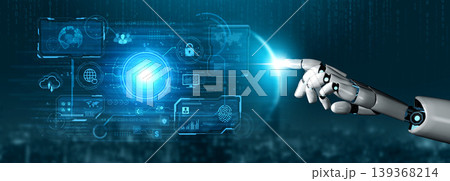 AI command center managing a global technology and security network. Fermion AI command center managing a global technology and security network. Fermion 139368214