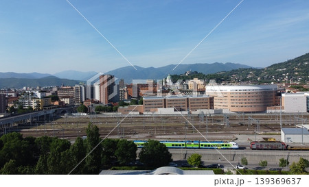 Panoramic View of Brescia from Parco Tarello Panoramic View of Brescia from Parco Tarello 139369637
