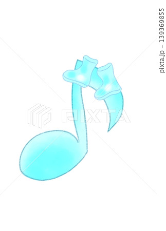 長靴の付いた音符 長靴の付いた音符 139369855