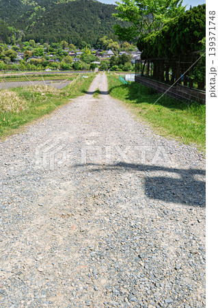大原：田んぼの中の一本道 139371748