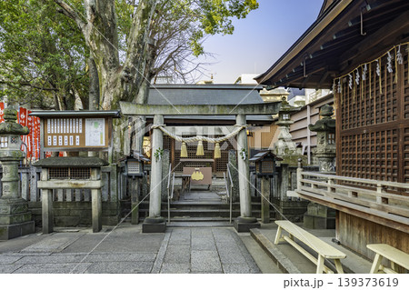 名古屋市街 四間道町並み保存地区 浅間神社 愛知県名古屋市 名古屋市街 四間道町並み保存地区 浅間神社 愛知県名古屋市 139373619