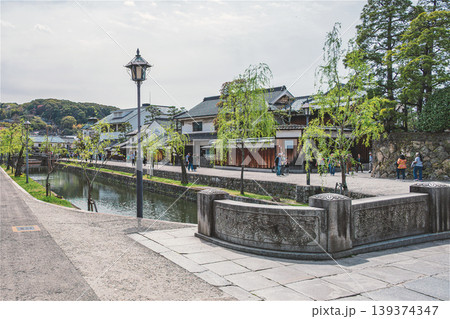 倉敷市 美観地区の風景 倉敷市 美観地区の風景 139374347