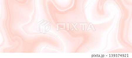 Abstract pink marble background. Light rose marble stone pattern. Pastel pale blush liquid watercolor gradient wallpaper. Vector fluid granite design template for wedding invitation, banner, poster 139374921