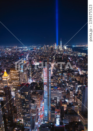 エンパイアステートビルからの夜景/ニューヨーク エンパイアステートビルからの夜景/ニューヨーク 139375523